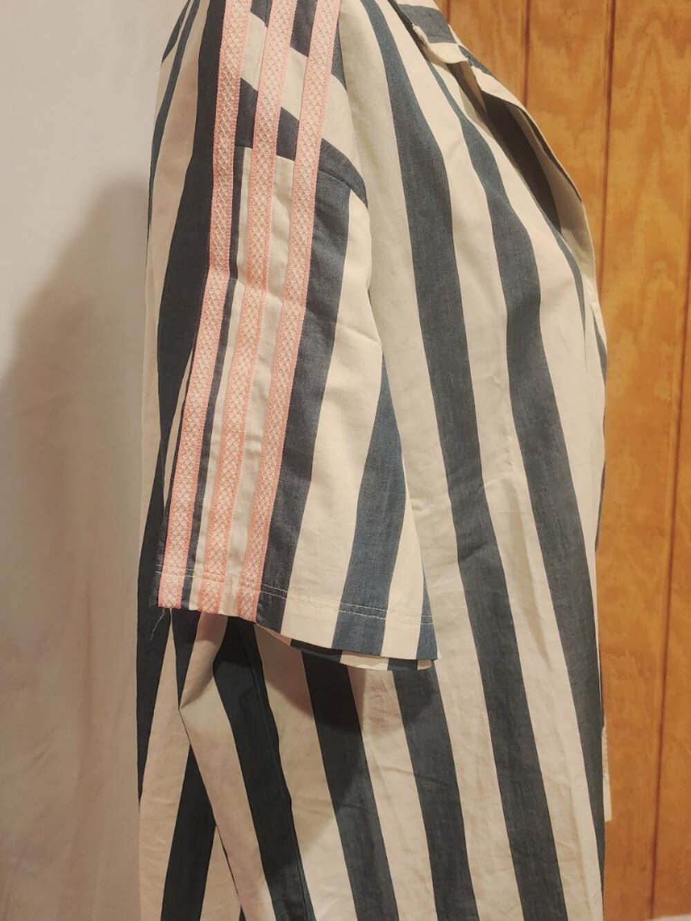 Adidas Women Resort Cotton Button-Up Shirt Size S - Picture 4 of 8